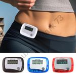 LCD Clip On Pedometer Step Counter Step Tracker for Walking Running