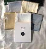Pure Mulberry Silk Pillowcase-25 Momme-Pure Luxury-Choice of Colours-Gift Boxed.
