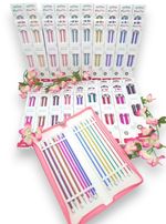 Knitting Needles KnitPro Zing Aluminium Single Point Metallic Needles 25cm 30cm