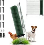 Dog Fence Camping Fence Boundary Fence 20m Dog Net Puppy Run Mobile Flexible