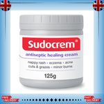 Sudocrem Antiseptic Healing Cream, Zinc Oxide Cream for Nappy Rash, Eczema