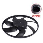 Radiator Fan 2 Pin for Vauxhall Meriva B Mk2 Wheel 1.4 Petrol 2010-On 13331013