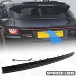 Tailgate LED Lightbar Strip for Evoque 11-18 Range Rover Smoked Rear Light Black