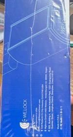 WELOCK U41 Pro Smart Door Lock Blue Matte Finish MPN 40.60.11.0600