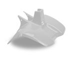 Front Plastic For Suzuki LT50 White Front Fender bodywork Panels 1984-2002