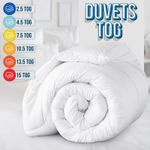 ANTI ALLERGY DUVET QUILT 2.5 4.5 7.5 10.5 13.5 15 TOG SINGLE DOUBLE KING SIZE UK