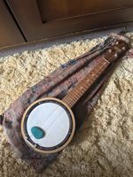Antique 1920s Maxitone Banjo Ukulele with Original Bag Good Condition