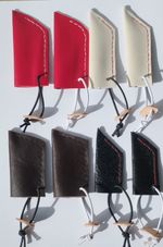 Basic hand made string keepers for longbows