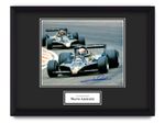 Mario Andretti Hand Signed 16x12 Framed Photo Display Autograph Formula One COA