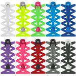 55 Sport Flat Elastic Lock Shoelaces Running & Triathlon Trainer Laces Footwear