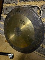 Stagg TT-18 18in Suspended Metal Gong with Hanging Cord & Mallet