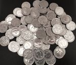 Bulk SIXPENCE Coins, POLISHED, Best Quality, Birthday Gift, JOB LOT, Wedding