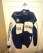 BMW Williams Formula 1 Motor Sport Team Jacket with Williams Logo