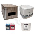 Potty / Buddy Box Full Kit Inc. Thetford 145 toilet