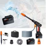 96V Battery upgraded Jet Cordless Pressure Washer Kit for car, garden,patio gift