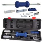 Neilsen 9pc 5lb Dent Puller Slide Hammer Kit Body Repair Bearing Extractor