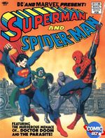 DC MARVEL SUPERMAN SPIDER-MAN TREASURY #28 FACSIMILE (2026) $17.99 COVER PRICE