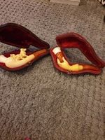 2 Meershaum Pipes (slight Damage on One)