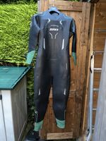 ZONE3 Vision 2026 Terraprene Men's Full Length Wetsuit - Black/Green Size XL