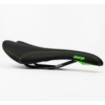 Charge Spoon Limited Edition CroMo Rail Cycling Saddle (Black/Green)