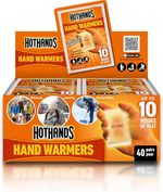 5,10,40 Pairs HotHands Hand Warmers Air activated 10 Hours Of Heat Ready To Use
