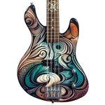 Lindo B-STOCK Sahara Electric Bass Guitar Short Scale 30"
