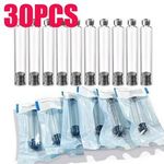 30Pcs 3ml Cartridges Cassette Bottle for Injection Pen Individual Packaging
