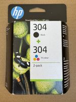 HP 304 Ink Cartridges Multipack Black & Colour | 3JB05AE Genuine Exp 03/27 - New