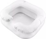 Inflatable Hair WASH Basin | Free Pump | Shampoo Bathing AID | WASH Hair in Bed