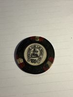 Vintage $100 Casino Chip From Horse Shoes Casino Las Vegas Nevada
