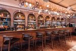 Miled Steel Back Bar Arched Display Units