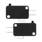 2Pcs Durable Micro Switch for Microwave Door Replacement Home Appliance Use