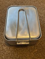 British Army Mess Tins (Small and Large) Pair Used Very Good Condition