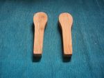 Wood Spoon Blanks x 2 Elm & Cypress 170mm Crafts Carving Love Woodwork Bushcraft