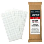 Clothes Moths and Pantry Larder Traps: 2-in-1 Moth Trap Pheromone Refill Pads