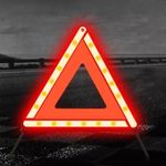 Large Warning Car Triangle Reflective Road Emergency Breakdown Safety Hazard
