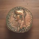 Roman Caligula As Bronze VESTA SC 37-38AD XF GRADE