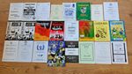 Welsh Club Rugby Programmes A - F 1961 - 2013