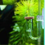 Acrylic Aquarium CO2 Diffuser Suction Cup Fixing Atomizer Bubble Counter DIY