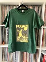 FUGAZI - Band T-Shirt - Size L - Punk/Rock/Post-Punk/Alternative - Green