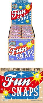 Henbrandt 500 Fun Snaps Party Bangers | Bang Snaps for Kids & Celebrations