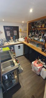 Cocktail Bar Station Stainless Steel Insulated Freestanding Ice Well + Sink Used