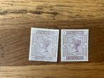 GB QV 2/6d Lilac Mint Hinged AC, GM
