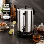 30L Commercial Catering Tea Urn Kitchen Hot Water Boiler Coffee Stainless Steel
