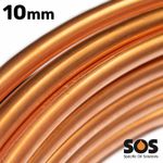 Yorkshire 10mm Copper Tube Microbore Soft Coil Oil Line Pipe 20m EN 1057 Table W