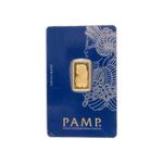 Pamp 5 gram Lady Fortuna™ 999.9 Fine Gold  Bar.