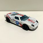 Hot Wheels Ford GT 1:64 Diecast Car White/Red/Blue HW Gumball 3000 LE