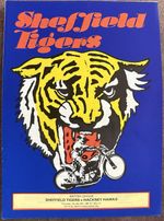 8/10/1981 Sheffield vs Hackney Programme