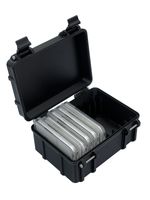Coin Slab Storage Box Case Holds 8 or 10 Bullion Coin Collection