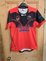 Canada Wolverines Rugby League Jersey BLK Players Issue/ Fit Size XXL P2P 21